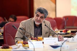 دوازدهمین جلسه هیات امناء مرکز قلب و عروق شهید رجایی: عکس شماره 8 / 12